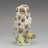 Owl, Bow porcelain, about 1760
